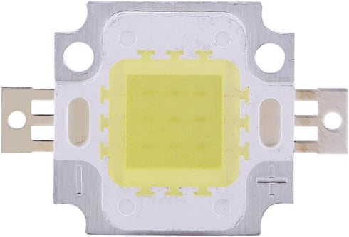 Led Chip, LED Chip Bulb,10Pcs 10W LED Warm/Cool White SMD Chip COB DC 9-12V for Lamp Flood Light Bulb Replacement(Cool White)...