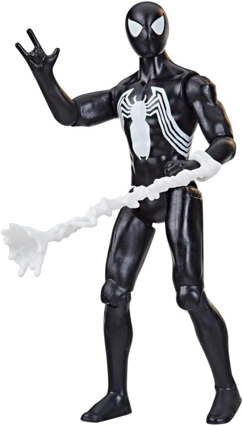 Marvel Epic Hero Series Symbiote Suit Spider-Man Action Figure, 4-Inch Toy with Accessory, Kids Ages 4 and Up, Medium...