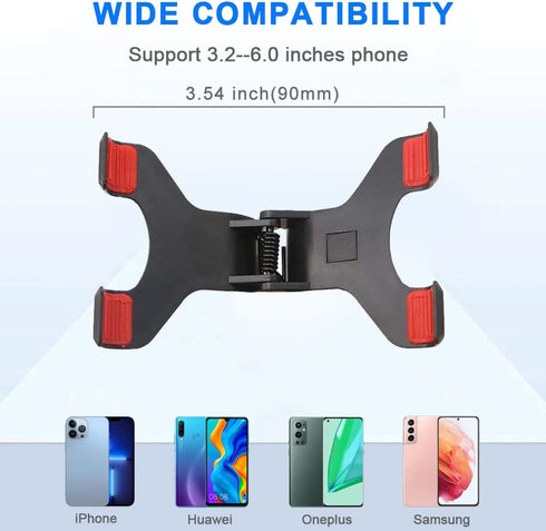 Car Phone Holder Mount Cell Phone Stand Windshield Dashboard Car Mount 360 Rotation for iPhone 15 14 13 12 11 Pro Max XS X XR 8 SE/Samsung Galaxy ...