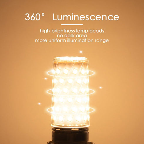 E26 LED Bulbs, 12W LED Light Bulbs Equivalent 100W, 4000K Warm white Light, AC 110-220V, E26 Light Bulbs (4 Pack)...