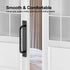 Ravinte Barn Door Handles 6 Pack Sliding Door Handle 6.3" Hole Center Barn Door Handles Black Cabinet Handles Door Pull Handle Zinc Alloy Door Pul...