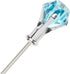 Prodyne DM-6-C Colorful Diamond-Head Martini Picks, Set of 6, Multicolor, 1oz...