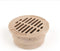 Premium USA Made 3" Inch TAN Outdoor Round Flat Drain Grate Cover - Fits All 3" Inch Sewer & Drain Pipe/Fittings, Also Fits Triple Wall Pipe & Cor...