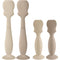 4 Pack Baby Diaper Cream Brush, Diaper Cream Spatula Applicator Silicone Baby Butt Paste Spatula for Babies, Newborn, 2 x Large Size, 2 x Small Si...
