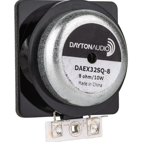 Dayton Audio DAEX32SQ-8 Square Frame 32mm Exciter 10W 8 Ohm...