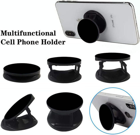 Multi-Function Cell Phone Stand,Colorful Marble Expanding Stand Grip for Smartphones and Tablets (4 Pack)...