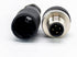 M12 Field Wireable Connector 4 Pin Straight Cable Mount Aviation Plug Waterproof IP67 Industrial Circular Sensor Connector (Male Plug, A Code)...