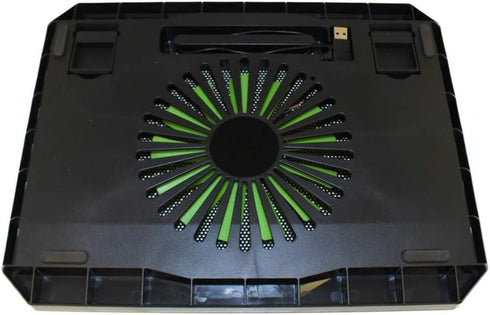 New USB Laptop Notebook Cooling Cooler Pad 1 Large Fan for your Apple MacBook Pro, Notebooks, Laptops...