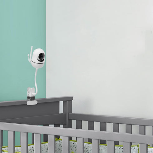 iTODOS Baby Monitor Mount Compatible with HelloBaby HB65/HB6550/HB6558/HB66/HB248,ANMEATE SM935E/SM650,Bonoch,ChildsFarm Baby Monitor, 8inches Fle...