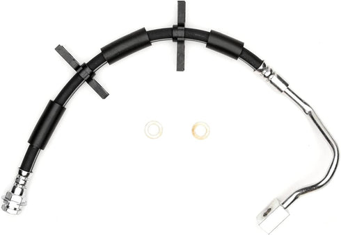 Dynamic Friction Company Front Left Brake Line Hose 350-54391 For 2004-2008 Ford F-150, 2006 Lincoln Mark LT...