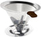 Mixpresso Pour Over Coffee Cone Dripper with Cup Stand - Paperless and Reusable Coffee Maker Filter...