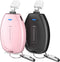2-Pack Keychain Portable Charger for iPhone, 1600mAh Mini Power Emergency Pod Ultra-Compact External Power Bank Battery Pack, Key Ring Cell Phone ...