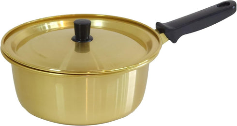 SCALEUP Korean Yellow Pot, Ramen Cooking Pot, Fast Heating (18cm/7 inches)...