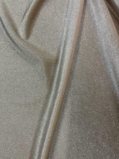 Glitter Poly Spandex Velvet fabric by The yard - 60 Inches Wide...