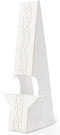 Lineco, 9 Inch, White Adhesive Self Stick Easel Stand Back, Double Wing, for Art Photos, Pack of 25...