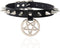 Urieo Gothic Chokers Leather Black Choker Necklace with Star Pendant Cool Rivet Spike Studed Collar Adjustable Party Bar for Women...