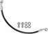X AUTOHAUX Brake Hose Motorcycle Hydraulic Brake Line Oil Hose Pipe Fitting for ATV Motorcycle Motocross Racing Bike 30cm Black 1 Set...