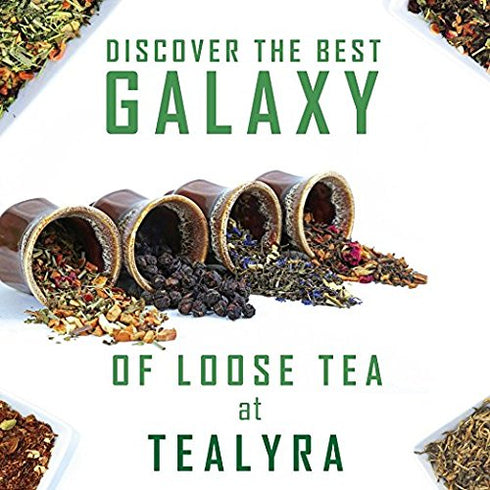 Tealyra - Pure Lemongrass - Loose Leaf Herbal Tea - Wellness Healthy Herb Tea - Caffeine-Free - Wild Grown - 224g (8-ounce)...