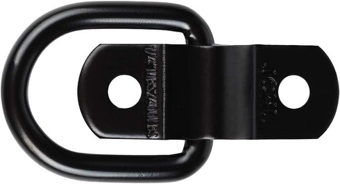 D Rings Tie Down Anchors Hooks for Trailer Truck Bed Bracket Enclosed Points Pickup Camper Surface Mount D-Ring Heavy Duty 1/4" 2400 Pound Capacit...