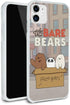We Bare Bears Baby Bears Protective Slim Fit Hybrid Rubber Bumper Case Fits Apple iPhone 8, 8 Plus, X, 11, 11 Pro,11 Pro Max...