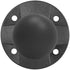 ARKON Mounts Circular 38mm (1.5") Ball to 4-Hole AMPS Adapter | Permanent Mount to Flat Surfaces | Reinforced Composite Construction for Durabilit...