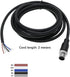 5 Pin M12 Sensor Connector Straight Aviation Cable Male to Male Aviation Socket Waterproof Electrical Cable for Industrial Automation Control...