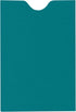 LUXPaper Credit Card Sleeves | 2 3/8" x 3 1/2" | Teal | 80lb. Text | 50 Qty...