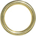 Craft County Brass O-Rings (1 Inch, 10 Pack)...