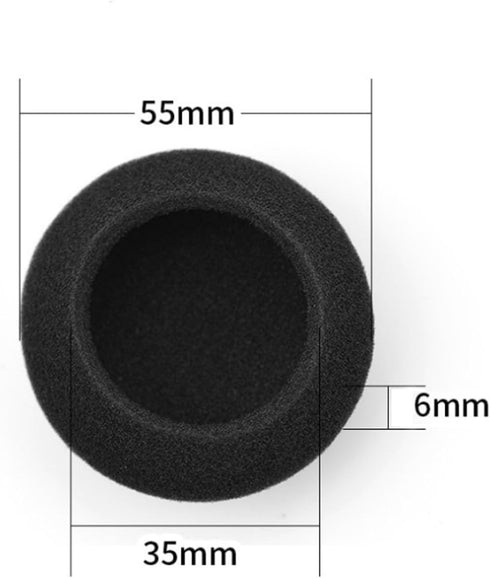 20 Pack Ear Cushions Foam Replacement for Plantronics Headphones Most Standard Size Office Telephone Headsets H251 H251N H261 H261N H351 H351N H36...