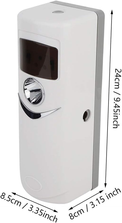 Air Fresher Dispenser, Electric Aroma Dispenser, Desktop 4 Time Settings Wall Mounted for Office Bedroom Home Livingroom...