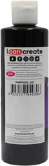 Mont Marte Premium Pouring Acrylic Paint, 240ml (8.11oz), Lamp Black, Pre-Mixed Acrylic Paint, Suitable for a Variety of Surfaces Including Stretc...