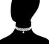 LINKY 10pcs White Lace Choker Necklace Women Jewelry Set...