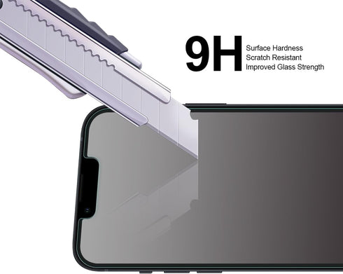 Supershieldz (2 Pack) Designed for iPhone 14/13/ 13 Pro (6.1 inch) Tempered Glass Screen Protector with (Easy Installation Tray) Anti Scratch, Bub...