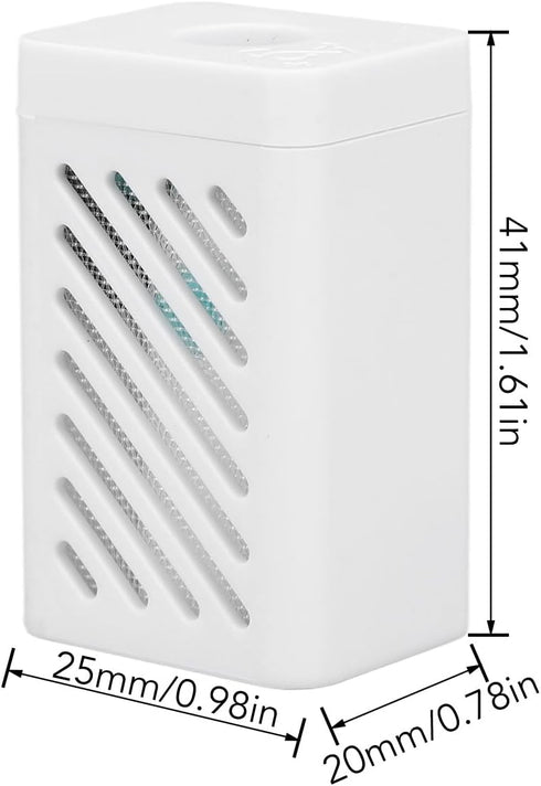 2Pcs Vacuum Cleaner Silver Ion Module Accessories, Robot Replacement Parts Compatible for Dreame X10 S10 W10S S20 X20 Vacuum Cleaner Spare Parts (...