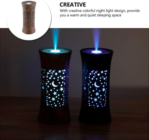 Healifty 1 Set of Desktop Humidifier Light Decorative Humidifier Lamp Delicate Mist Humidifier...