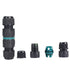 COMOPEZ Waterproof Electrical Boxes, IP68 Underground Cable Connector Outdoor Quick Installation Junction Boxes for Billboards Tunnel Lights Road ...