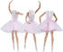 E-TING 3 Sets Ballerina Doll Clothes Chiffon Ballet Outfits Dance Dress Tutu Skirt with 3 Ballet Shoes for 11.5 Inch Girl Dolls...