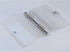Plastic Round Ring Binders PVC Binder Covers Loose Leaf Binder Protector Refillable Notebook (A5,Clear White 2 pack)...