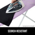 The Original GORILLA GRIP Ironing Board Cover and Pad, Silicone Coating, Thick Scorch Resistant Padding, Heavy Duty Iron Covers Standard Boards, H...