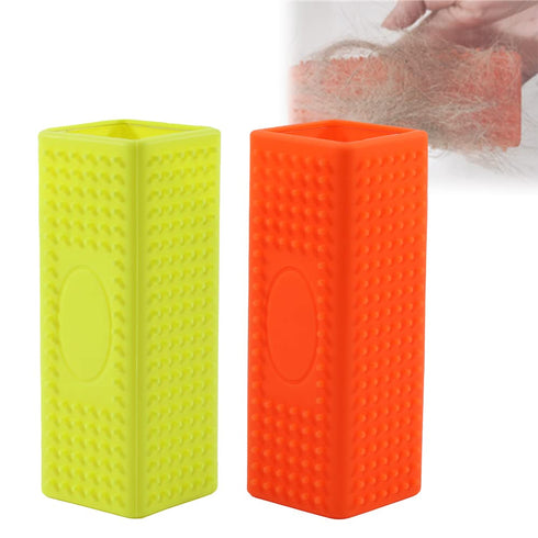 Pet Dog Cat Hair Remover Furniture Rubber Pet Hair Block Roller Cleaner,Carpet Brush for Dog Hair Sofa Hollow Rubber Cleaner Brush...