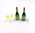 Doll House Furnitures Champagne Glasses Set Miniature Dollhouse Toy Kitchen Wine Cabinet Decoration Accessories 1 12 Scale...