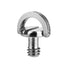 10 Pack Stainless Steel D Shaft D-Ring 1/4" Tripod Screw Adapter, Camera Screw Adapter, Quick Release Mounting Screw Adapter for Camera Camcorder ...