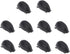 10 Pack Electric Kettle Switch Cap Replacement Button Switches ON OFF Control Knob Press Cover for Hot Water Heater Boiling Tea Kettles Boiler Rep...