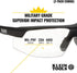 Klein Tools 60174 Safety Glasses, PPE Protective Eyewear with Semi Frame, Scratch Resistant, Anti Fog Clear and Gray Lens Combo Pack...