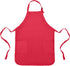 DALIX Apron Commercial Restaurant Home Bib Spun Poly Cotton Kitchen Aprons (2 Pockets) in Red...