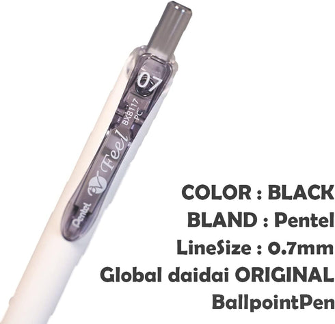 Staedtler Mars Drafting Mechanical Pencils 4 pk, 0.3, 0.5, 0.7,& 0.9mm widths + DaiDai Original ballpoint pen...