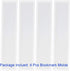 4 Pack DIY Bookmark Resin Mold, Bookmark Silicone Molds, Jewelry DIY Craft Transparent Mold...