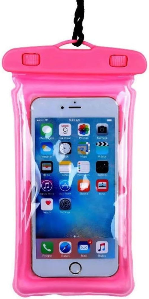 Waterproof Case, Waterproof Cell Phone Dry Bag Compatible for iPhone 14/13/12/12 Pro Max/11/11 Pro/SE/Xs Max/XR/8P/7 Galaxy up to 7.0", Phone Pouc...