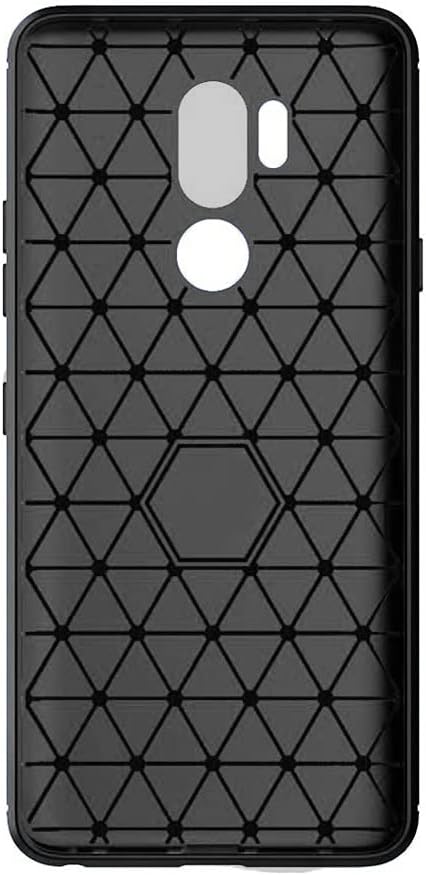 Asuwish Compatible with LG G7 ThinQ Case and Tempered Glass Screen Protector Cover Cell Accessories Silicone Phone Cases for LGG7 One G 7 Plus LG7...