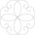 Quilting Creations Stencils for Machine and Hand Quilting | Set of 2 Reusable Motif and Triangular Design Plastic Quilt Stencil for Borders, Backg...